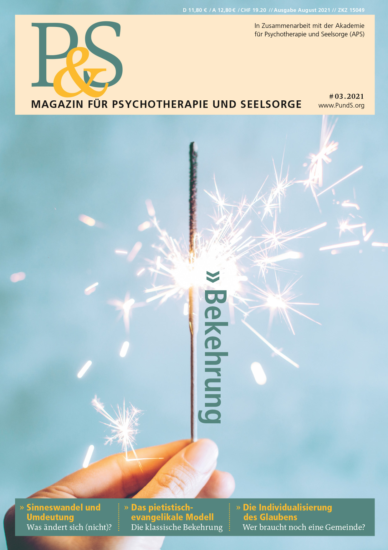 Titelbild Magazin P&S - Das Magazin für Psychotherapie und Seelsorge